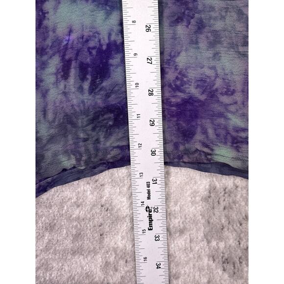 New Sunchasers Silk Set OS One Size Womens Hand Dyed Shirt & Pants Outfit - Picture 6 of 11